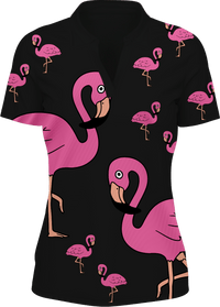 Flamingo Women's Polo 4