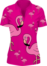 Flamingo Women's Polo 5