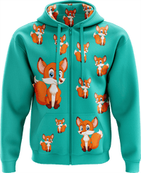 Fox Full Zip Hoodies Jacket 3
