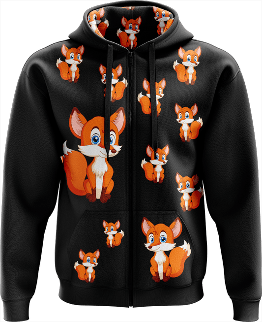 Fox Full Zip Hoodies Jacket - fungear.com.au