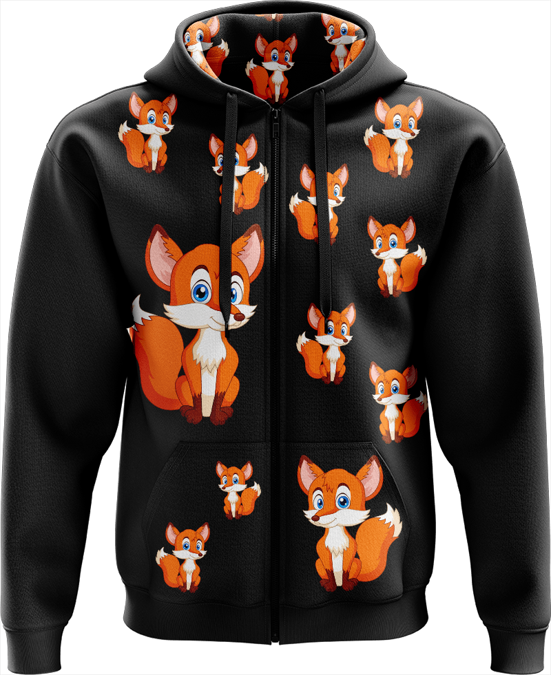 Fox Full Zip Hoodies Jacket