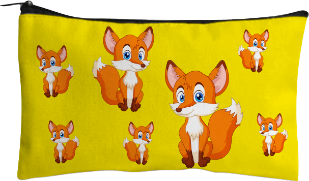 Fox Jumbo Pencil Case