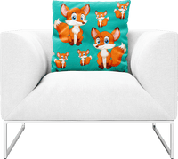 Fox Pillows Cushions 2