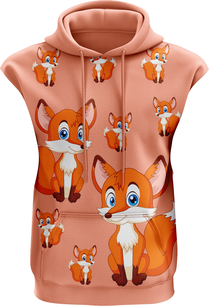 Fox Sleeveless Hoodie