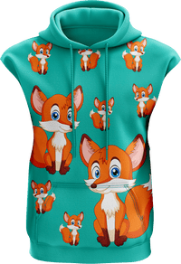 Fox Sleeveless Hoodie 3