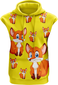 Fox Sleeveless Hoodie 4