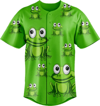 Freaky Frog Baseball Jerseys 4