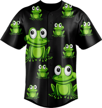 Freaky Frog Baseball Jerseys 1