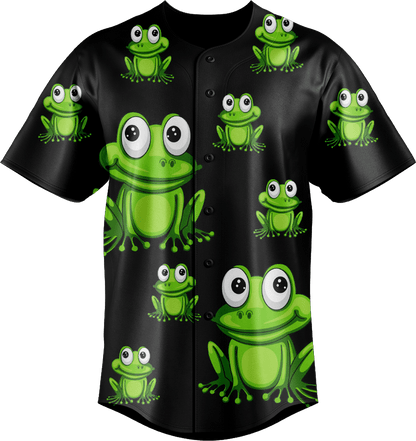 Freaky Frog Baseball Jerseys - fungear.com.au