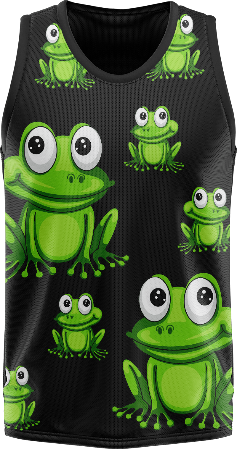 Freaky Frog Basketball Jersey - fungear.com.au