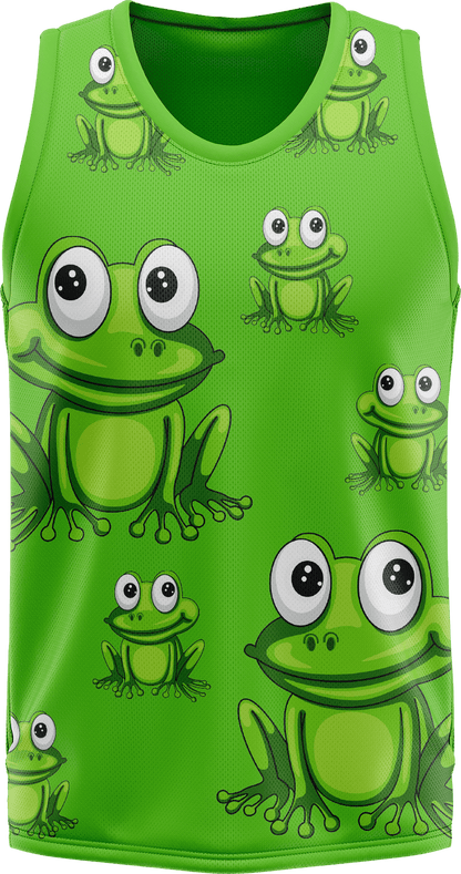 Freaky Frog Basketball Jersey - fungear.com.au