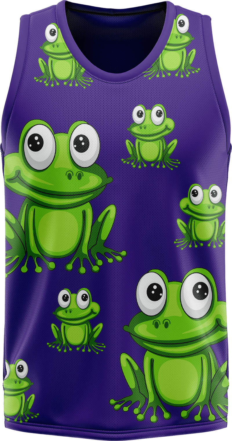 Freaky Frog Basketball Jersey - fungear.com.au