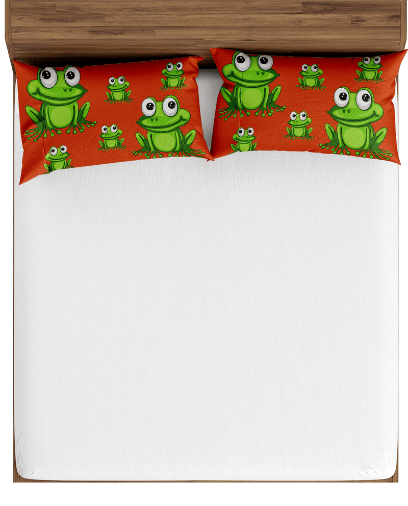 Freaky Frog Bed Pillows