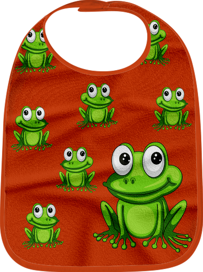 Freaky Frog Bibs