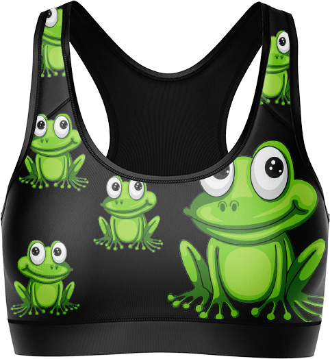 Freaky Frog Crop Top