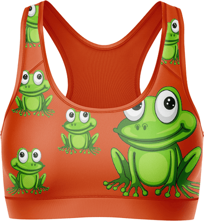 Freaky Frog Crop Top - fungear.com.au