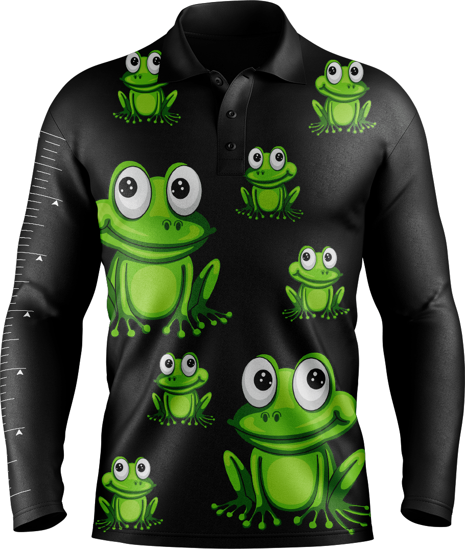 Freaky Frog Fishing Shirts - fungear.com.au