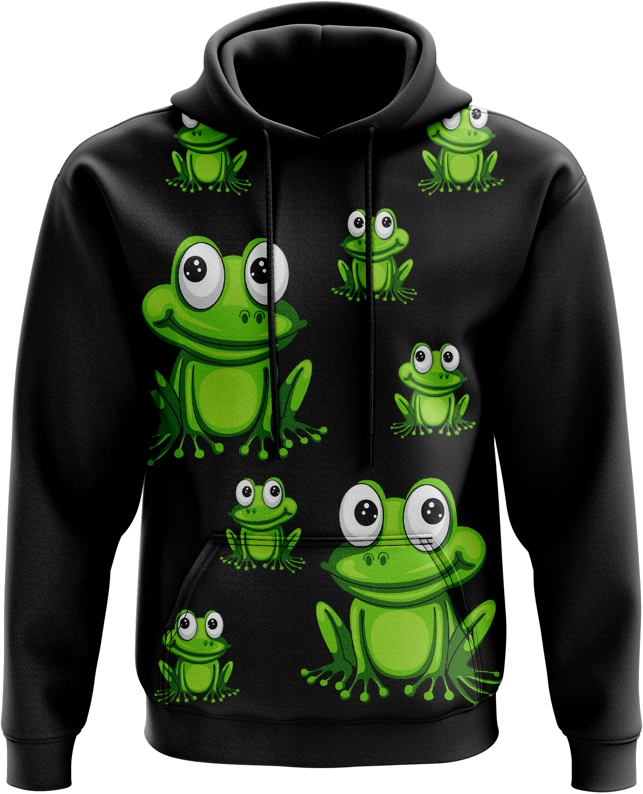 Freaky Frog Hoodies - fungear.com.au
