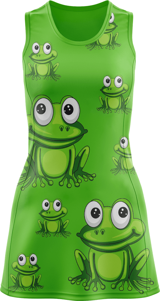 Freaky Frog Ladies Mini Dress - fungear.com.au