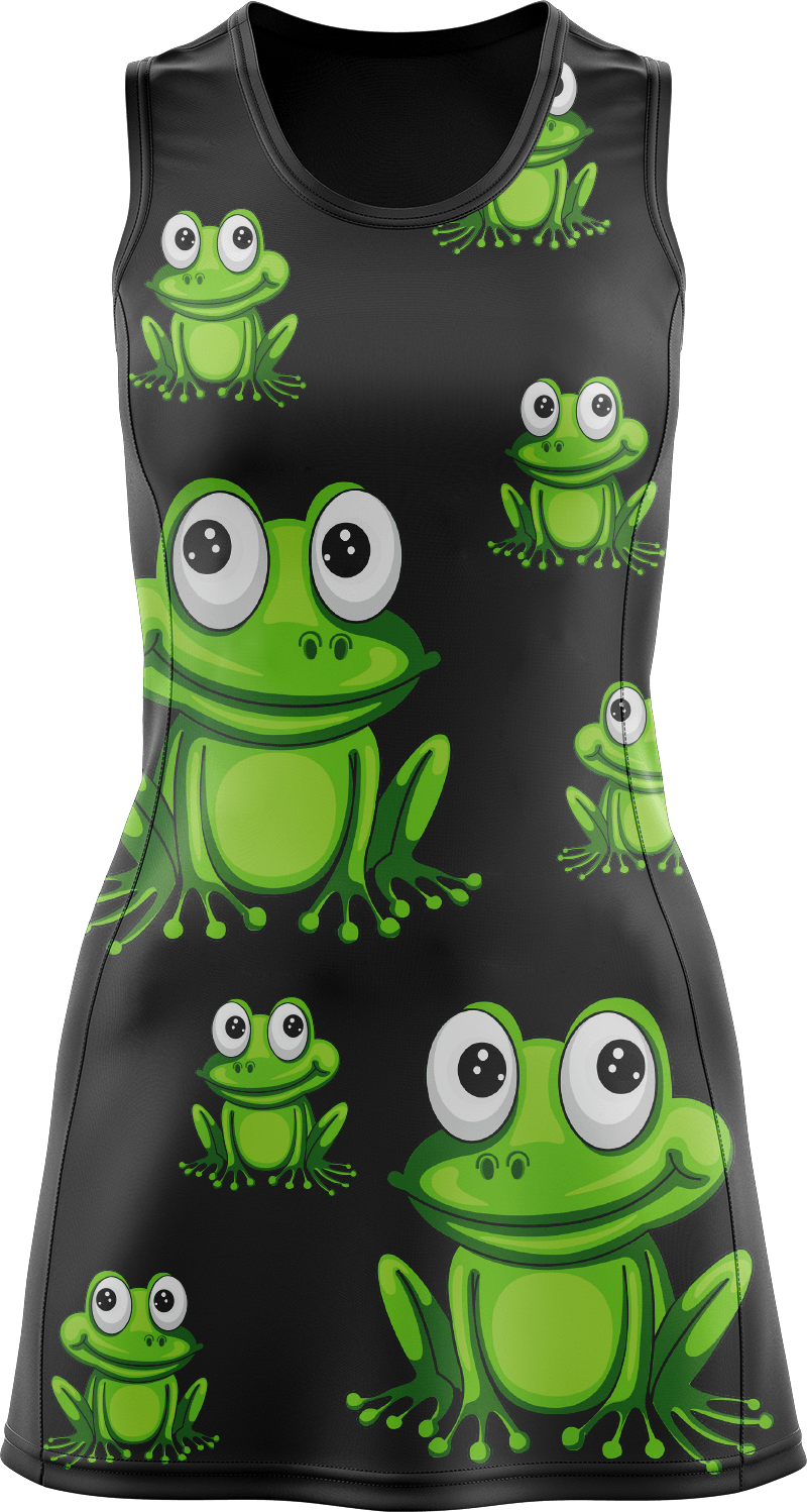 Freaky Frog Ladies Mini Dress - fungear.com.au