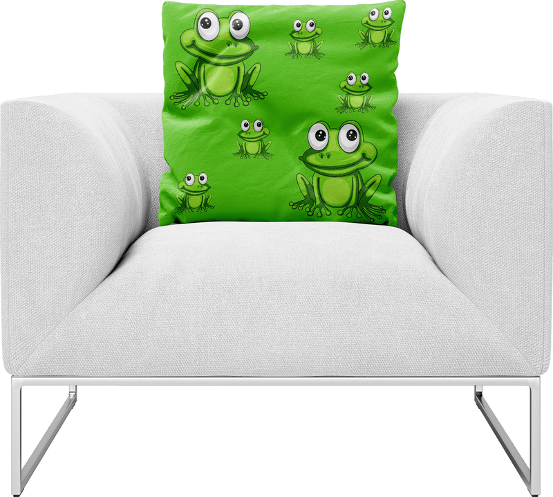 Freaky Frog Pillows Cushions