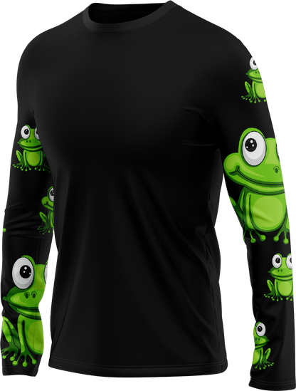 Freaky Frog Rash T-Shirt Long Sleeve - fungear.com.au