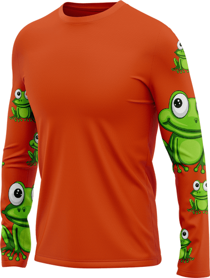 Freaky Frog Rash T-Shirt Long Sleeve - fungear.com.au