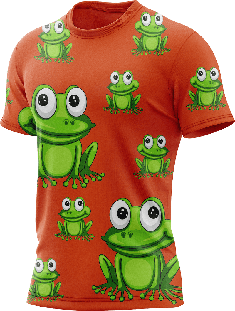 Freaky Frog Rash Shirt Short Sleeve