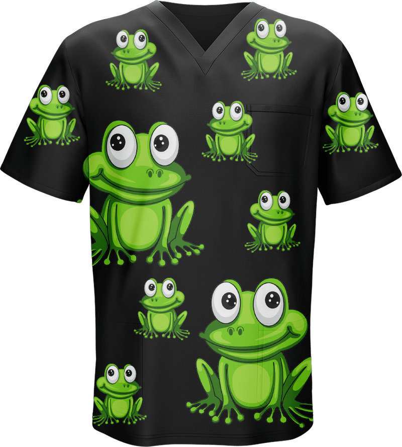 Freaky Frog Scrubs