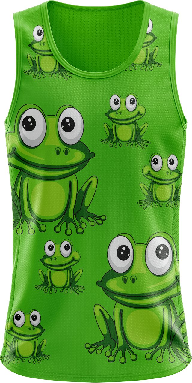 Freaky Frog Singlets - fungear.com.au