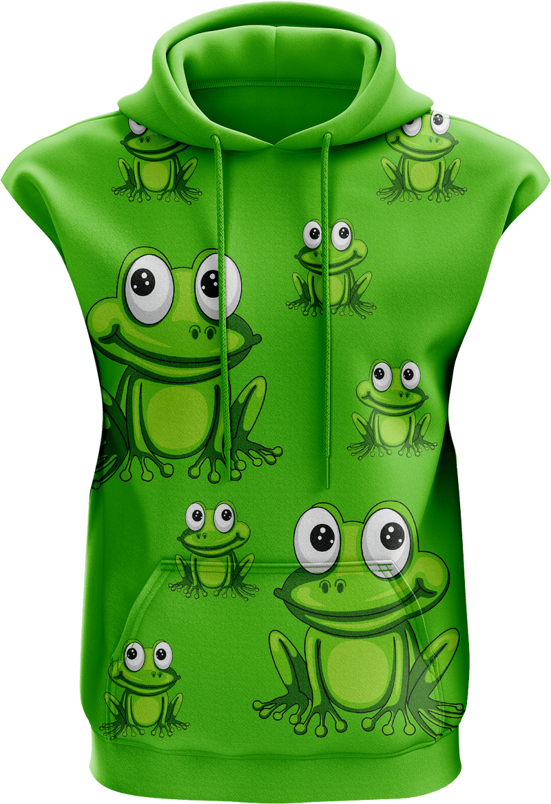 Freaky Frog Sleeveless Hoodie