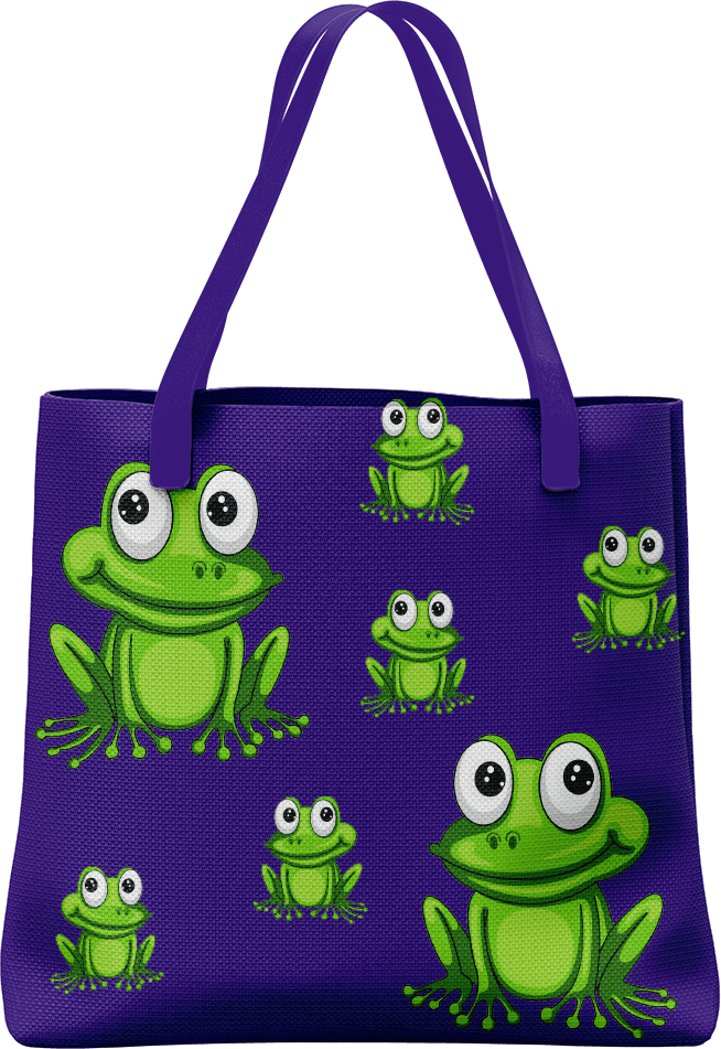 Freaky Frog Tote Bag - fungear.com.au