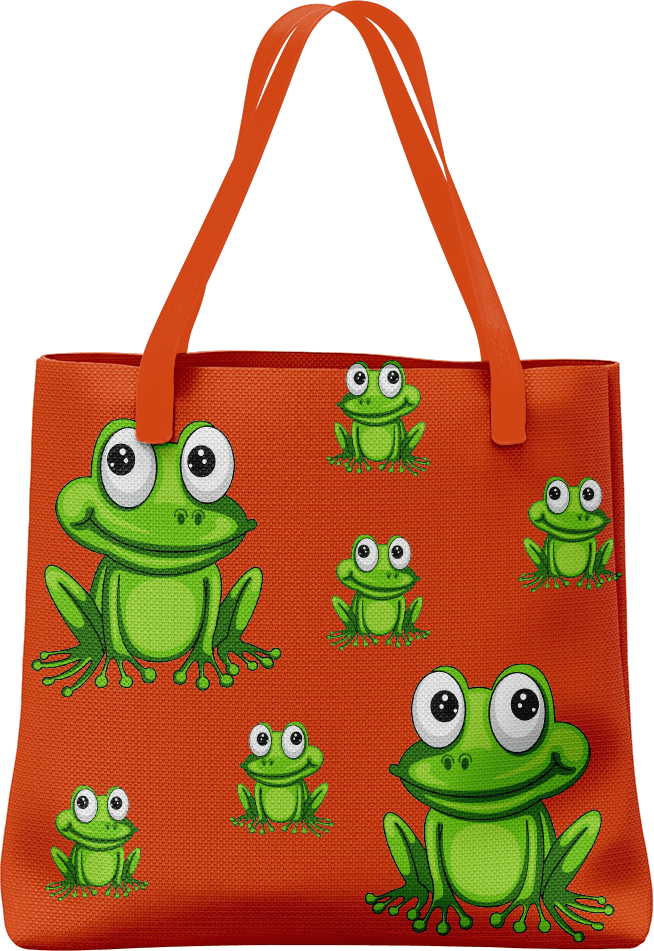 Freaky Frog Tote Bag