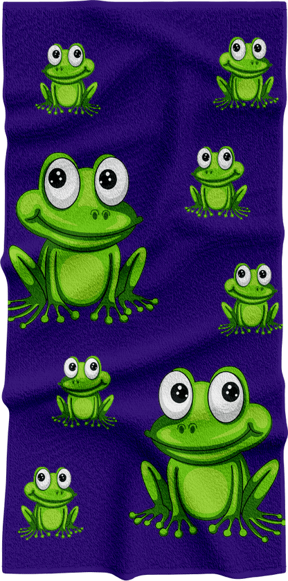 Freaky Frog Towels - fungear.com.au