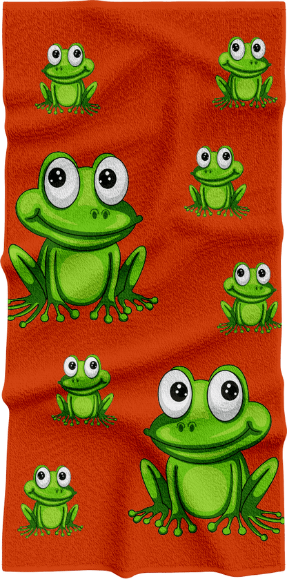 Freaky Frog Towels - fungear.com.au
