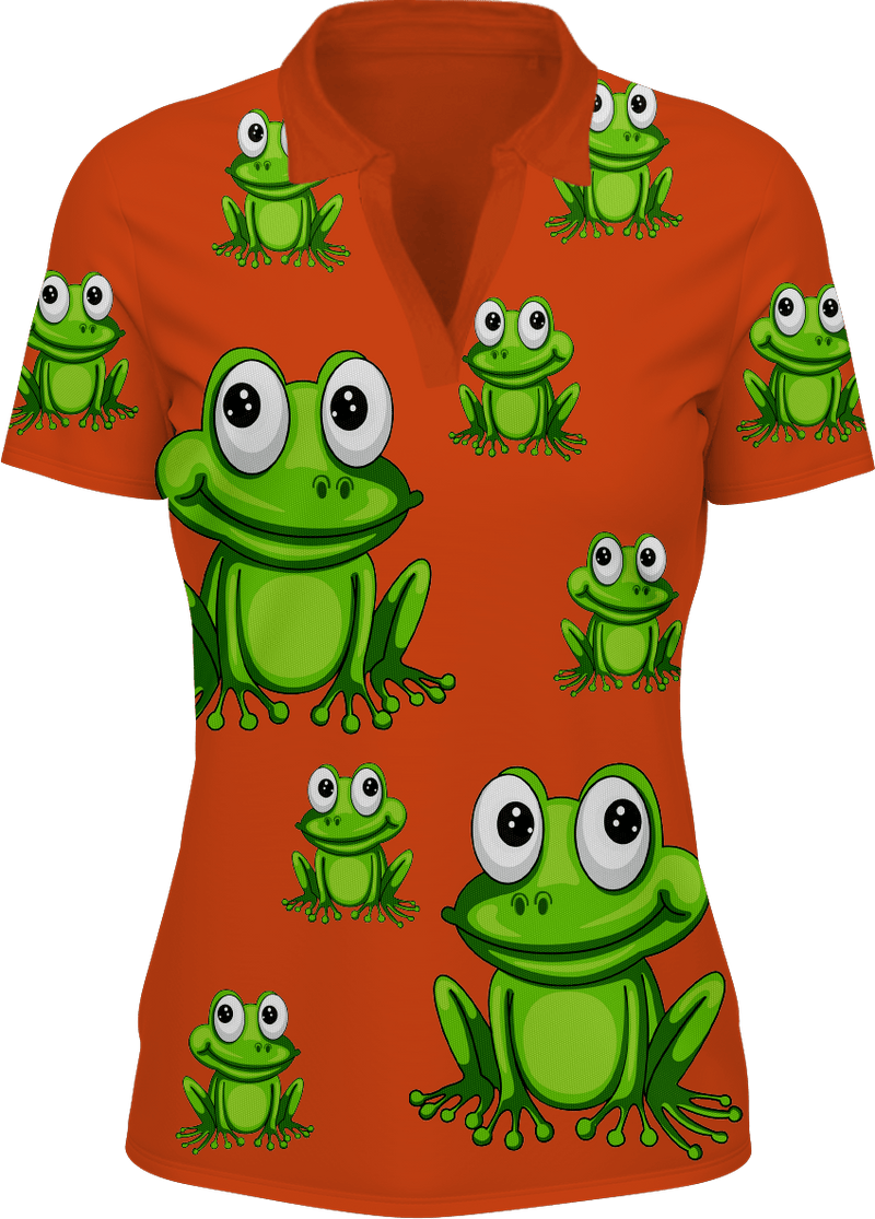 Freaky Frog Women's Polo