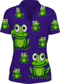 Freaky Frog Women's Polo 2
