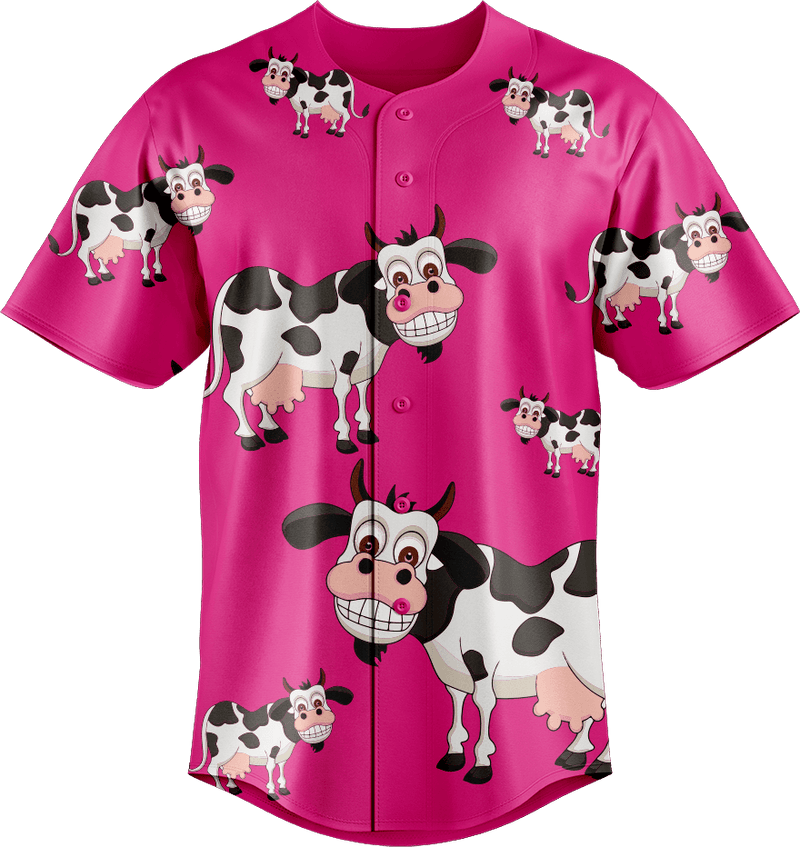 Fussy Cow Baseball Jerseys