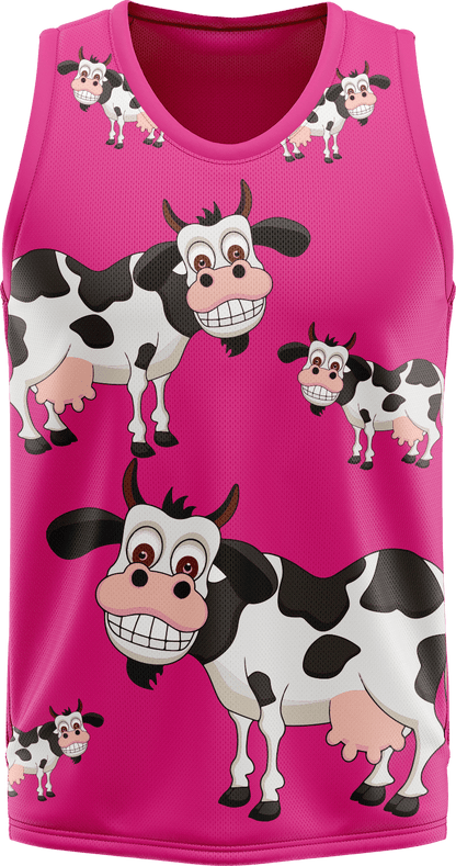 Fussy Cow Basketball Jersey - fungear.com.au