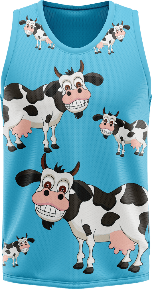 Fussy Cow Basketball Jersey - fungear.com.au