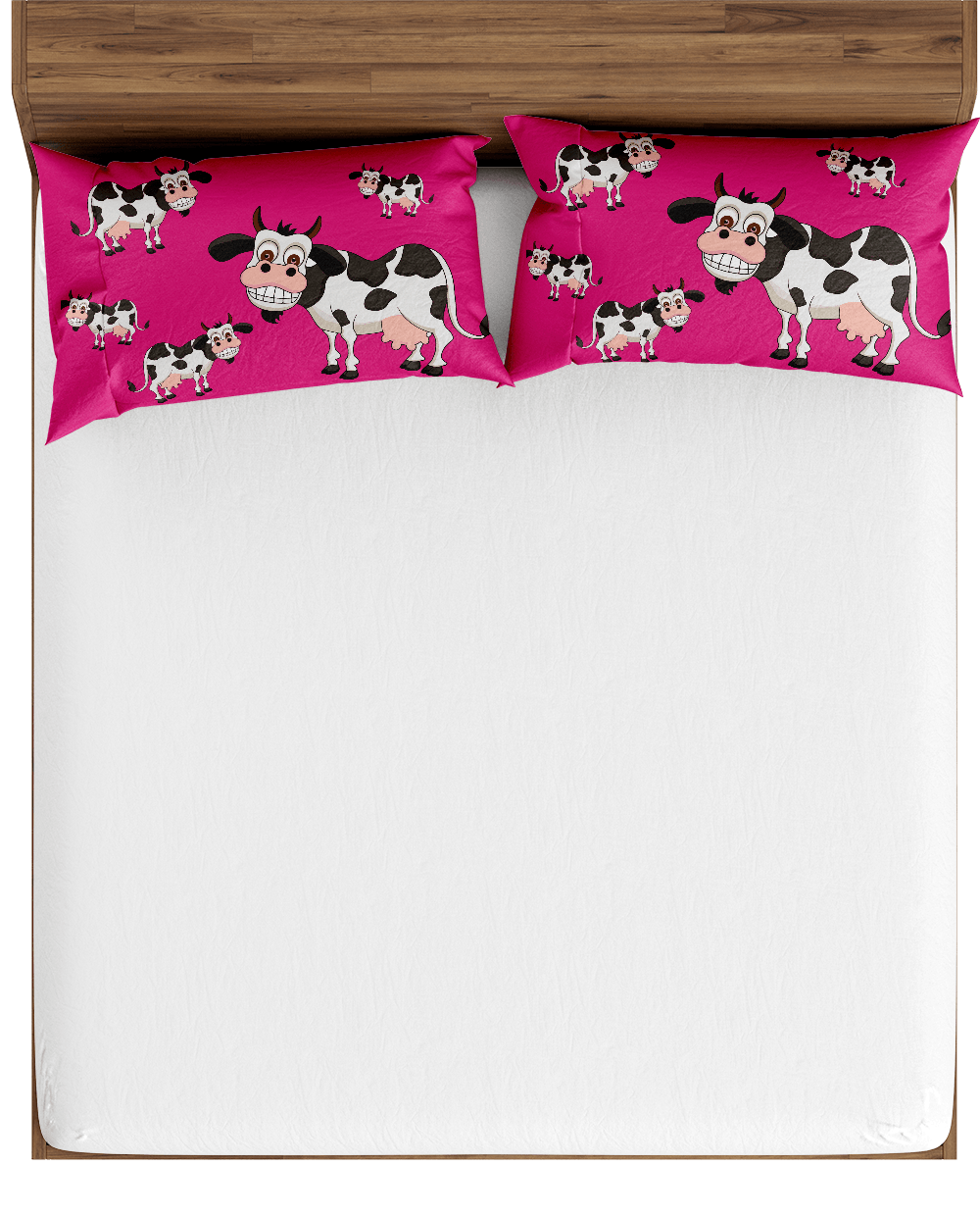 Fussy Cow Bed Pillows - fungear.com.au