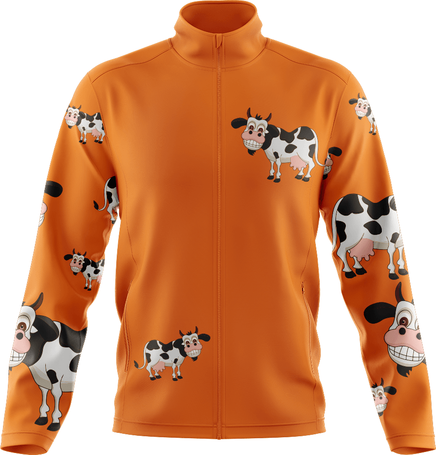 Fussy Cow Full Zip Track Jacket - fungear.com.au