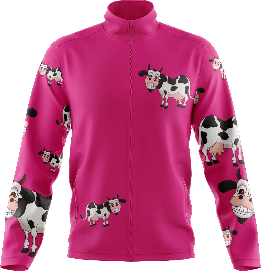 Fussy Cow Full Zip Track Jacket - fungear.com.au