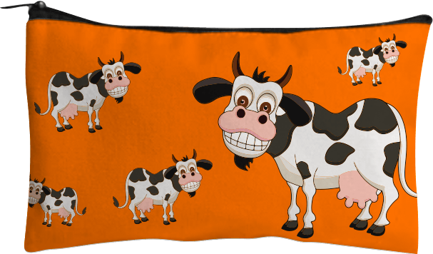 Fussy Cow Jumbo Pencil Case - fungear.com.au