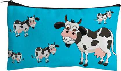 Fussy Cow Jumbo Pencil Case - fungear.com.au