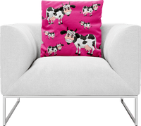 Fussy Cow Pillows Cushions 1