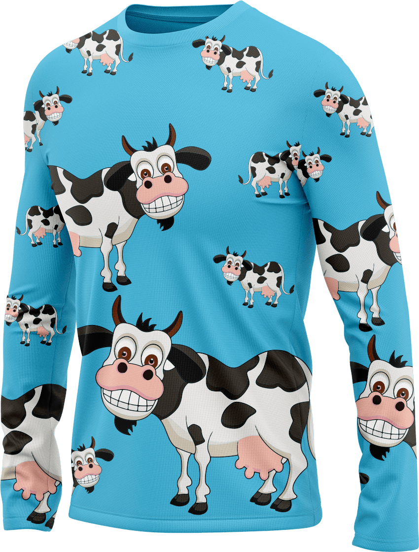 Fussy Cow Rash T-Shirt Long Sleeve - fungear.com.au