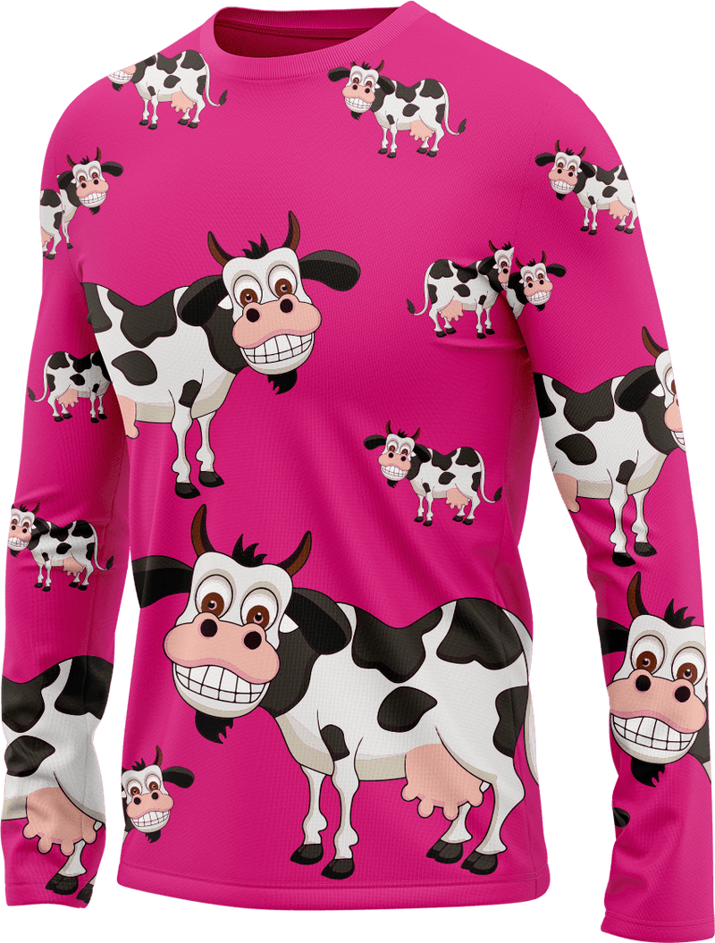 Fussy Cow Rash Shirt Long Sleeve