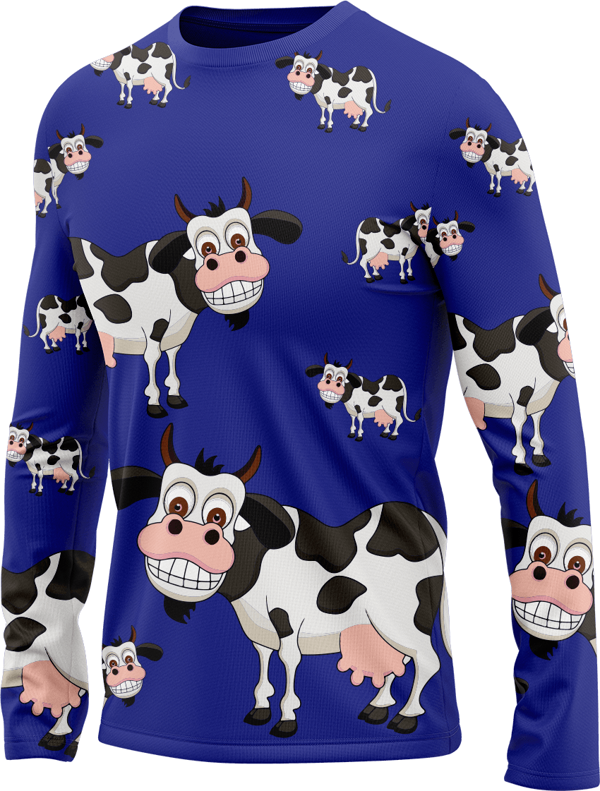 Fussy Cow Rash T-Shirt Long Sleeve - fungear.com.au
