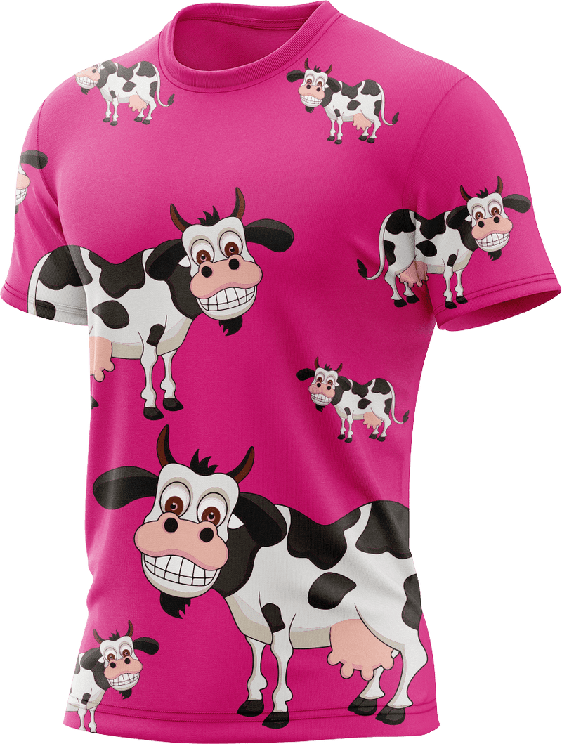 Fussy Cow Rash Shirt Short Sleeve